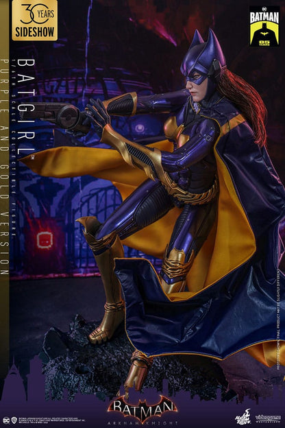 Batman Arkham Knight Videogame Masterpiece Action Figure 1/6 Batgirl (Purple and Gold Version) Exclusive 30cm12
