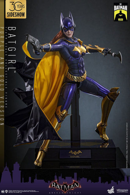 Batman Arkham Knight Videogame Masterpiece Action Figure 1/6 Batgirl (Purple and Gold Version) Exclusive 30cm7
