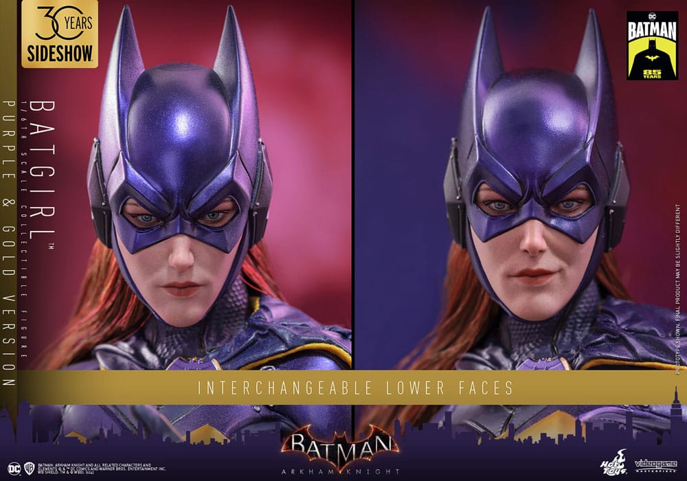 Batman Arkham Knight Videogame Masterpiece Action Figure 1/6 Batgirl (Purple and Gold Version) Exclusive 30cm15