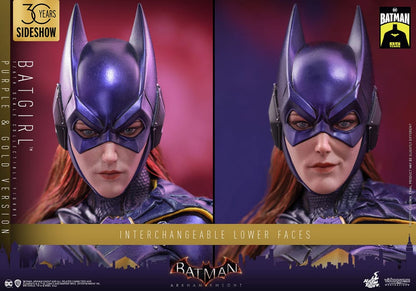 Batman Arkham Knight Videogame Masterpiece Action Figure 1/6 Batgirl (Purple and Gold Version) Exclusive 30cm15