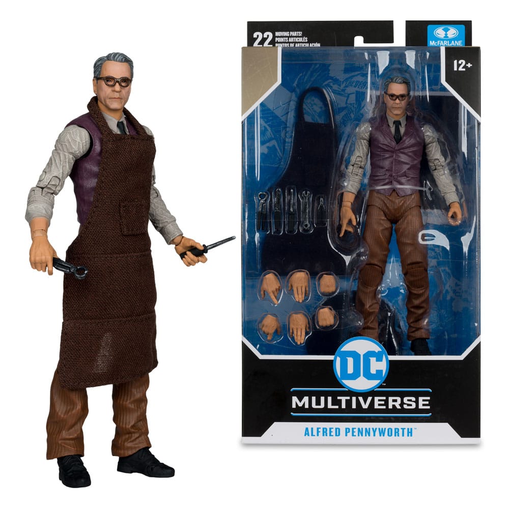 Batman v Superman: Dawn of Justice DC Multiverse Action Figure Alfred Pennyworth 18cm5