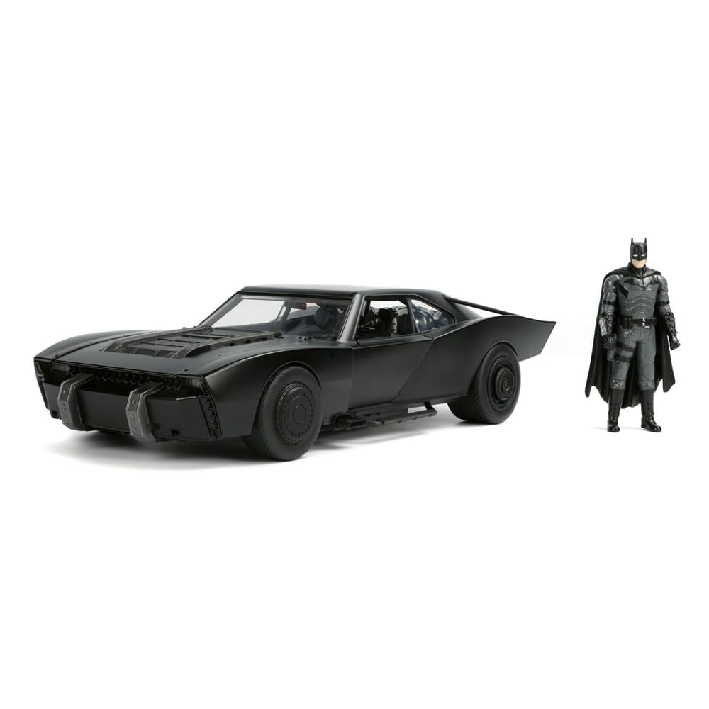 Batman 2022 Hollywood Rides Diecast Model 1/18 2022 Batmobile with Figure2