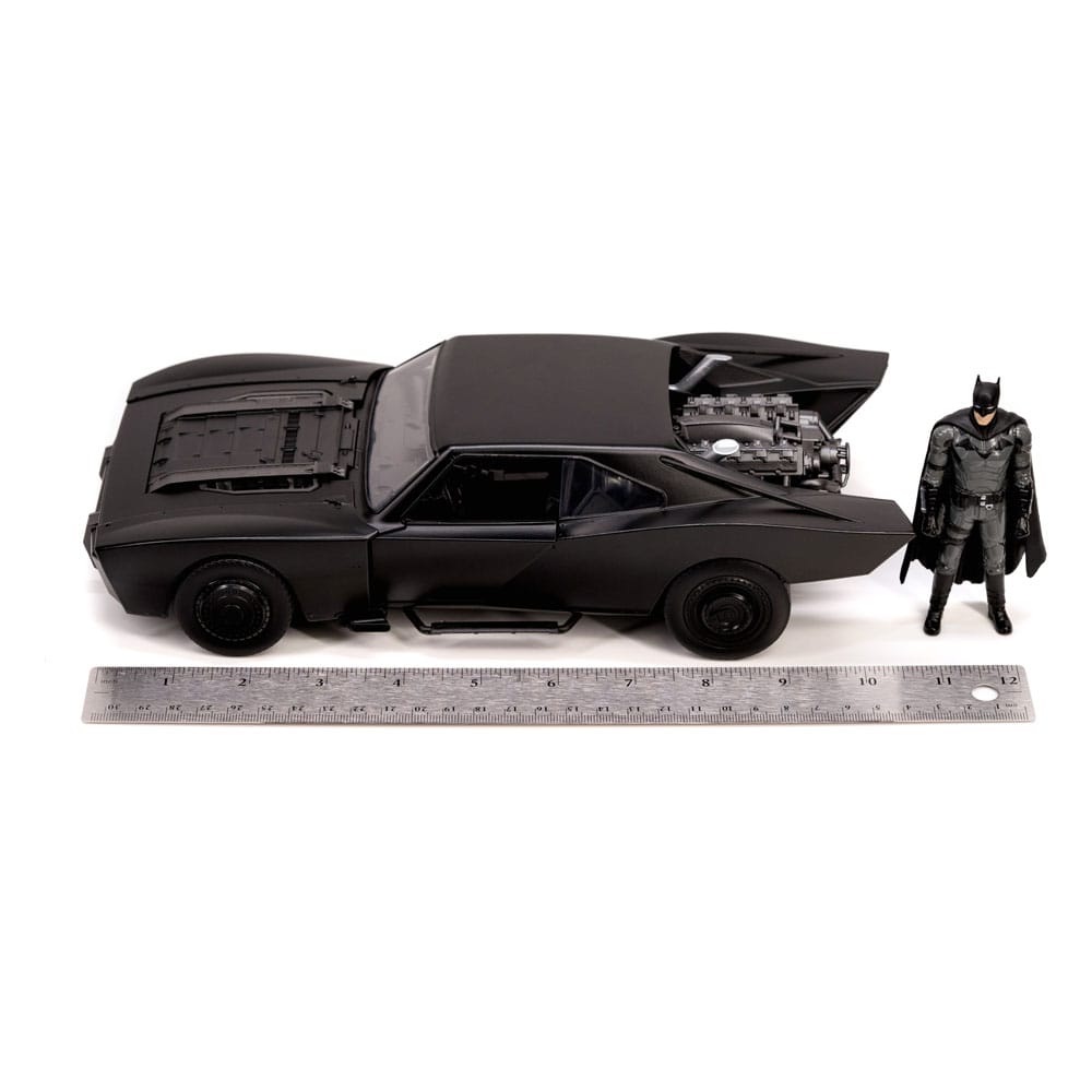 Batman 2022 Hollywood Rides Diecast Model 1/18 2022 Batmobile with Figure17