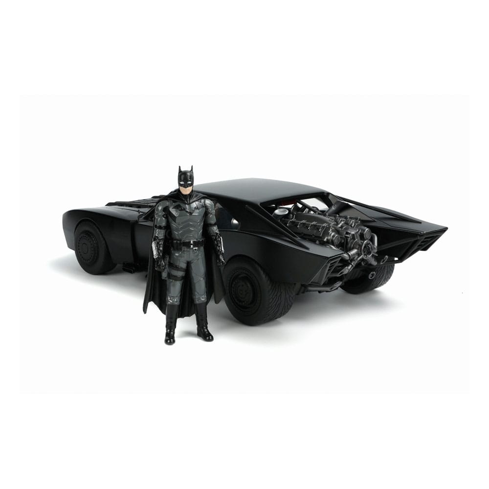 Batman 2022 Hollywood Rides Diecast Model 1/18 2022 Batmobile with Figure5