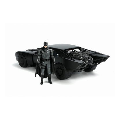 Batman 2022 Hollywood Rides Diecast Model 1/18 2022 Batmobile with Figure5