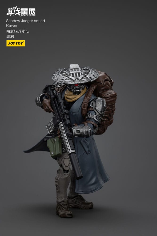 Battle For the Stars Action Figure Shadow Jaeger Squad Raven 16cm5