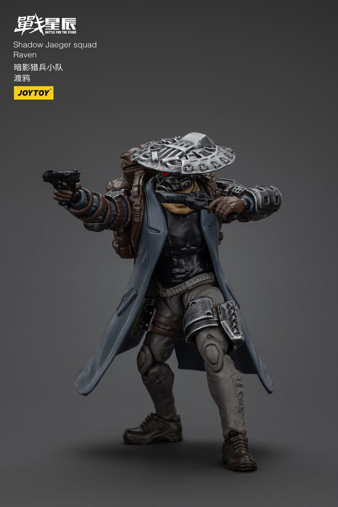 Battle For the Stars Action Figure Shadow Jaeger Squad Raven 16cm6