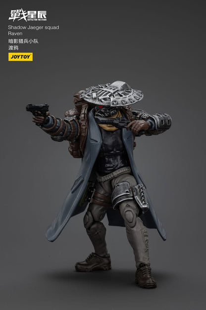 Battle For the Stars Action Figure Shadow Jaeger Squad Raven 16cm6