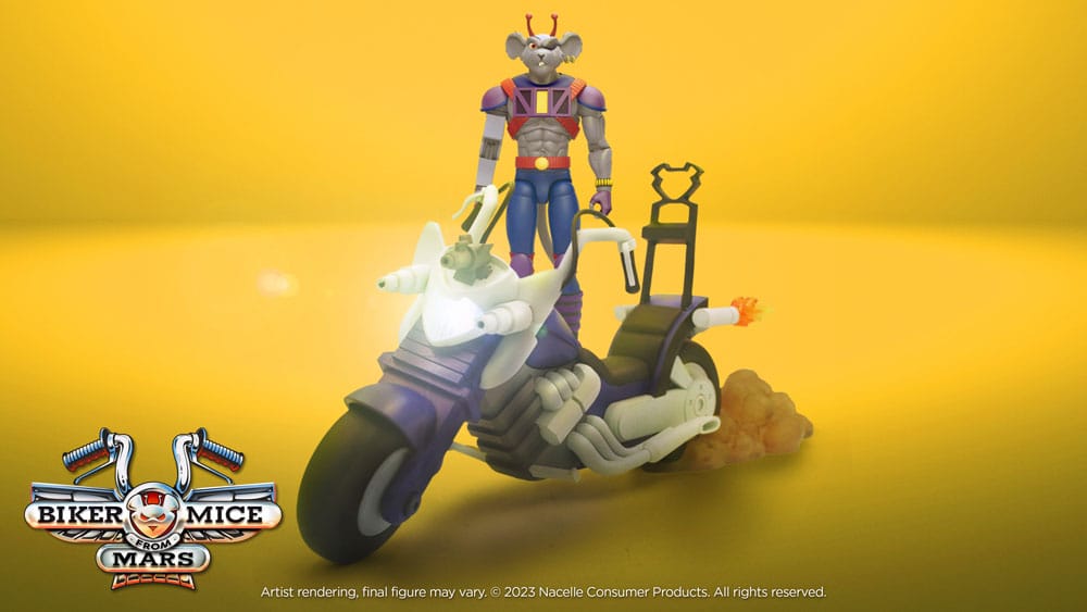 Biker Mice From Mars Vehicle Modo's Mondo Chopper 25cm6