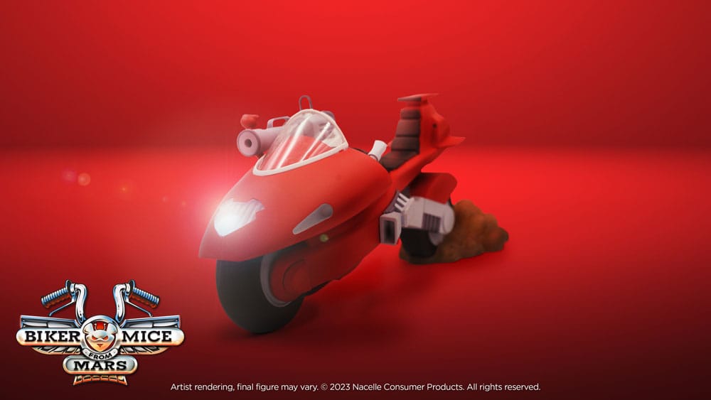 Biker Mice From Mars Vehicle Vinnie's Radical Rocket Sled 25cm4