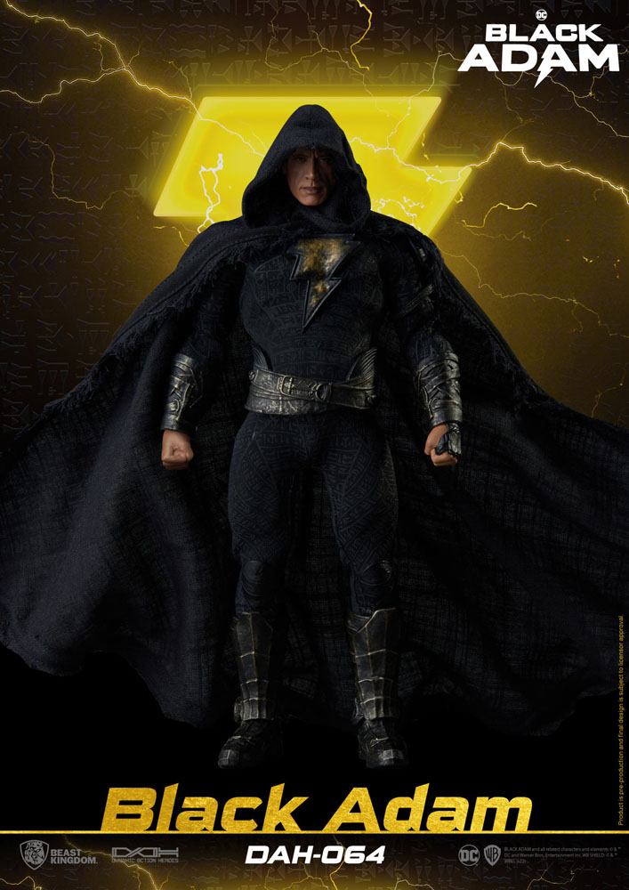 Black Adam Dynamic 8ction Heroes Action Figure 1/9 Black Adam 18cm9