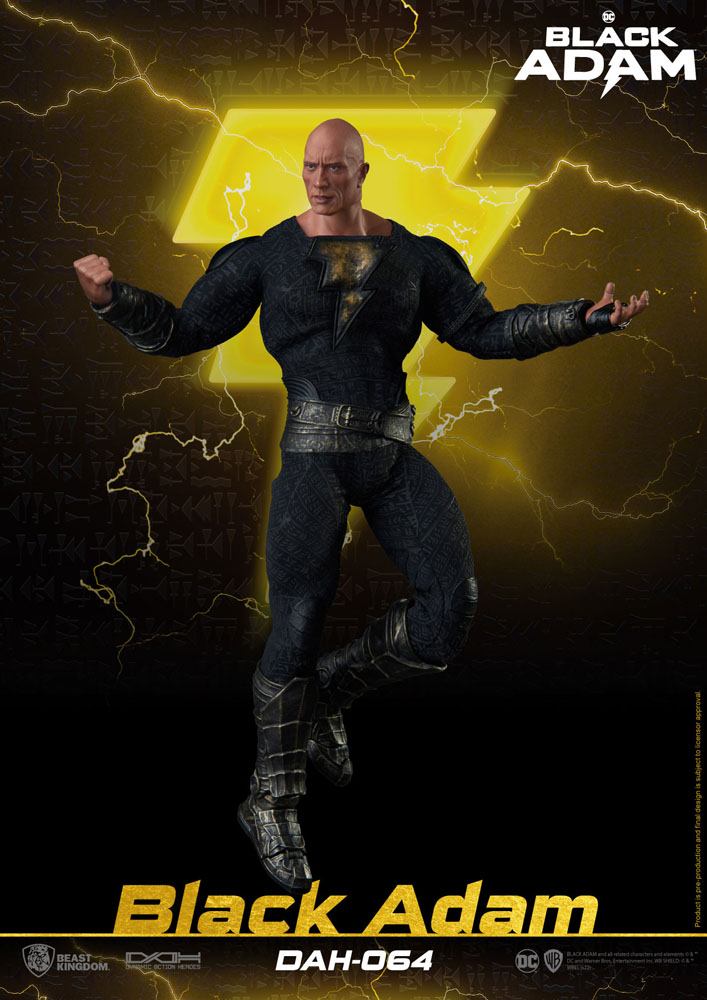 Black Adam Dynamic 8ction Heroes Action Figure 1/9 Black Adam 18cm12