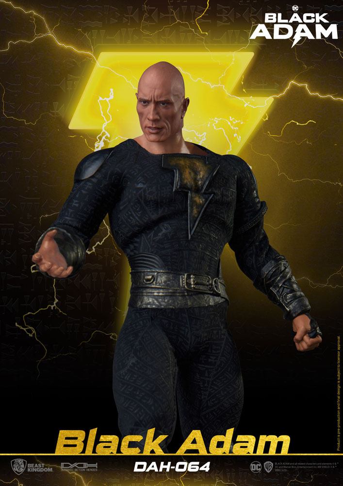 Black Adam Dynamic 8ction Heroes Action Figure 1/9 Black Adam 18cm13