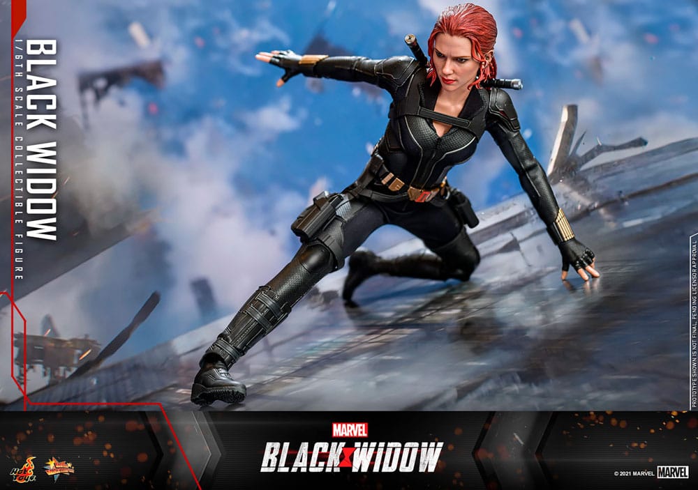 Black Widow Movie Masterpiece Action Figure 1/6 Black Widow Special Edition 28cm3