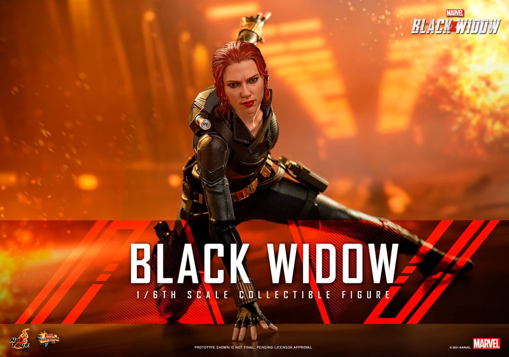 Black Widow Movie Masterpiece Action Figure 1/6 Black Widow Special Edition 28cm5