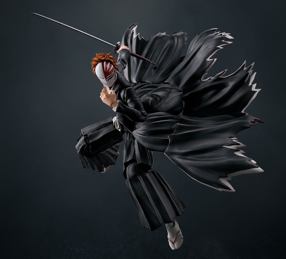 Bleach S.H. Figuarts Action Figure Ichigo Kurosaki Getsugatensho 16cm5