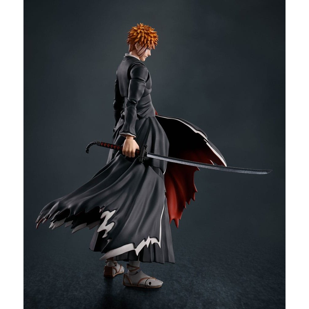 Bleach S.H. Figuarts Action Figure Ichigo Kurosaki Getsugatensho 16cm3