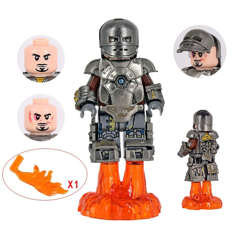 Iron Man Mark 1 Custom Marvel Superhero Minifigure2