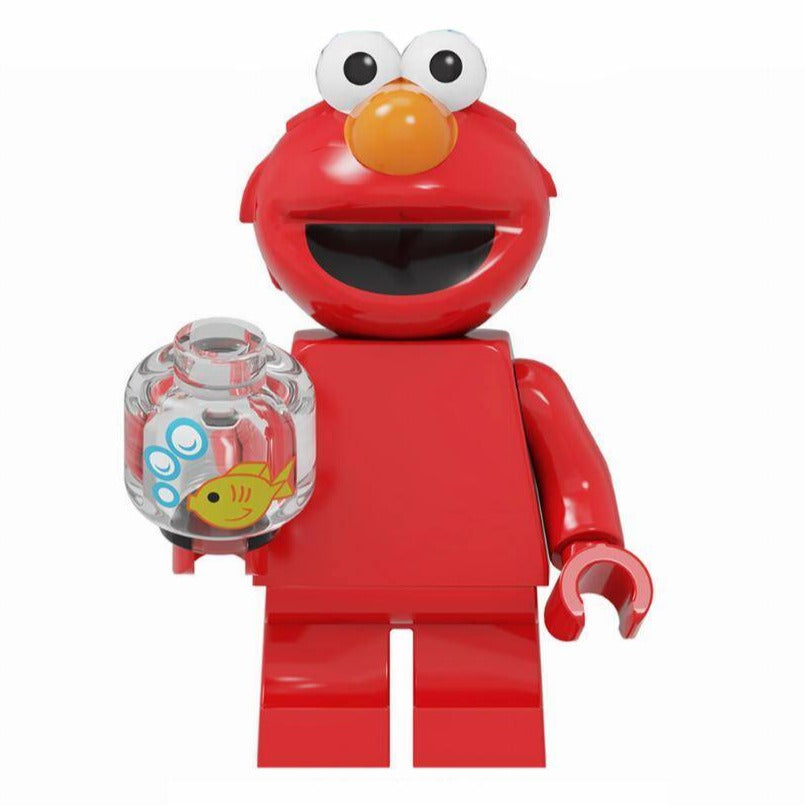 Elmo Sesame Street Custom Minifigure1