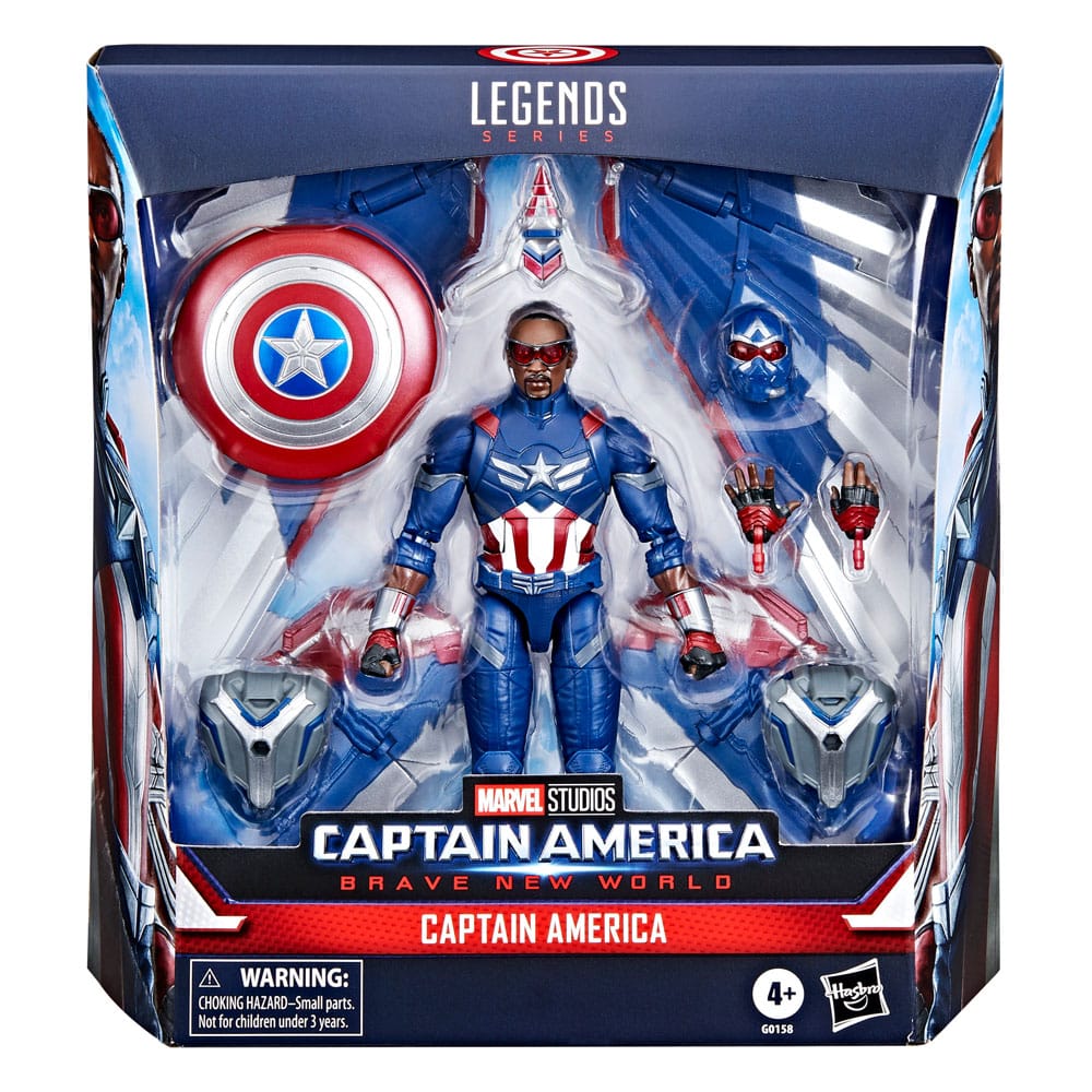 Captain America: Brave New World Marvel Legends Action Figure Captain America 15cm10