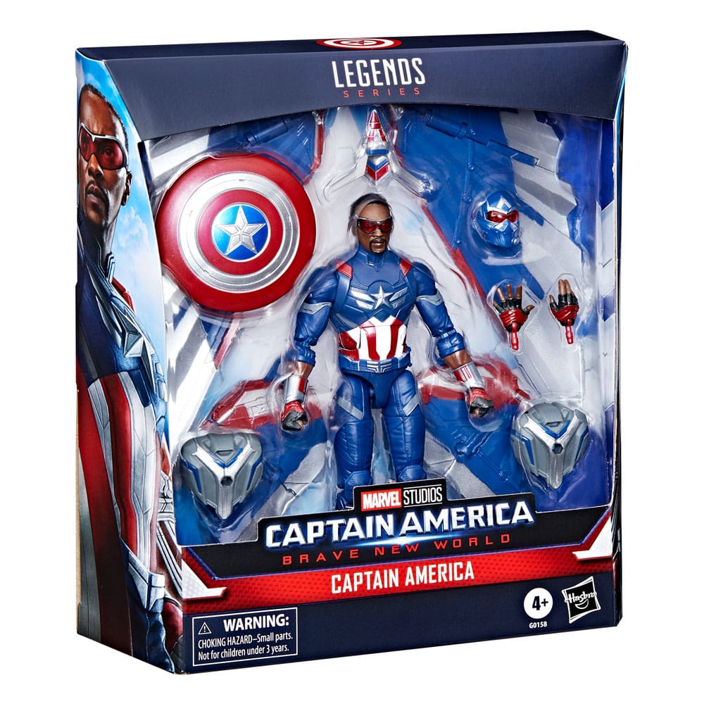 Captain America: Brave New World Marvel Legends Action Figure Captain America 15cm8