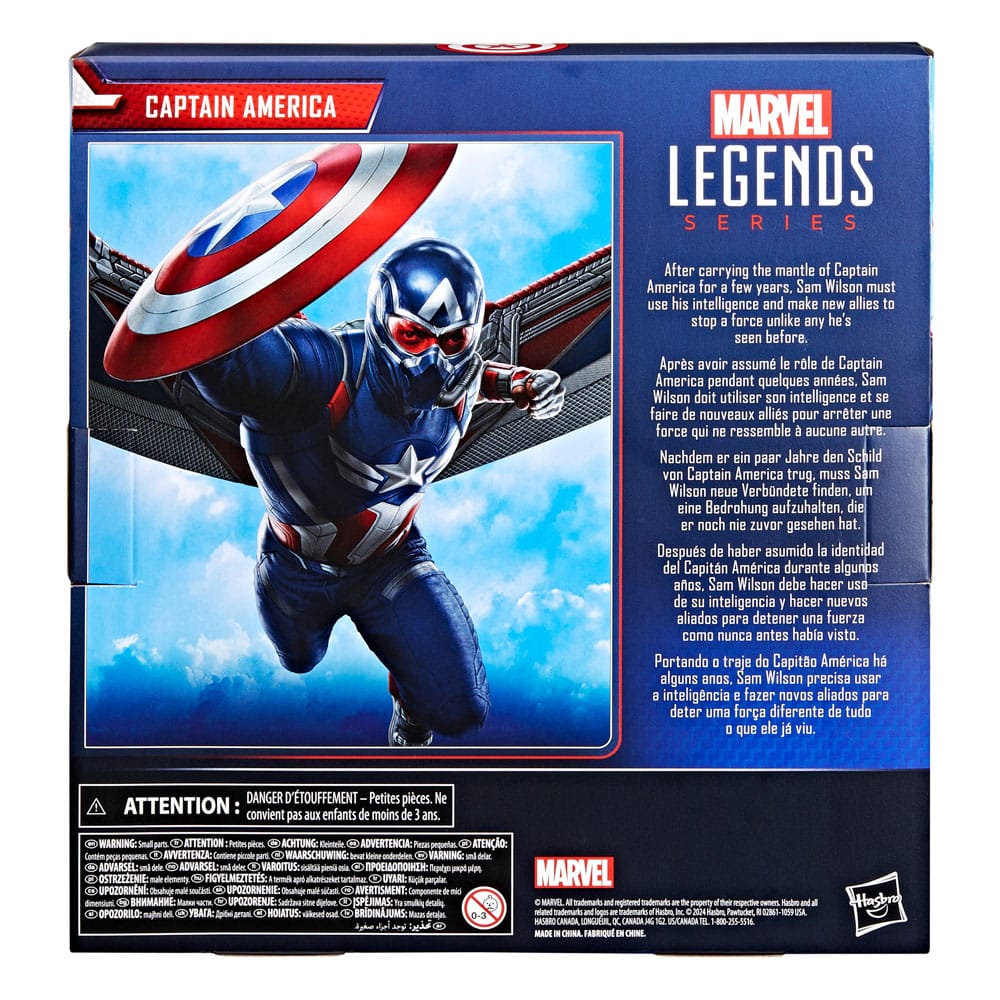Captain America: Brave New World Marvel Legends Action Figure Captain America 15cm7