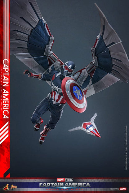 Captain America: Brave New World Movie Masterpiece Action Figure 1/6 Captain America 30cm5