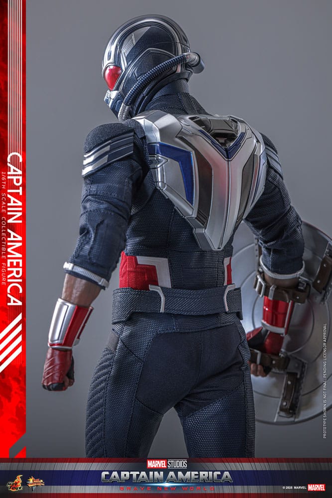 Captain America: Brave New World Movie Masterpiece Action Figure 1/6 Captain America 30cm15