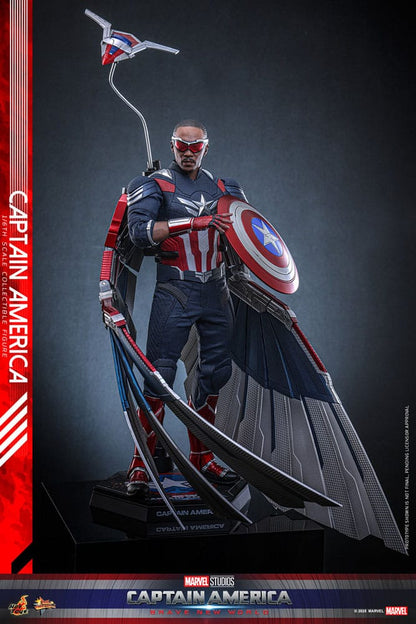 Captain America: Brave New World Movie Masterpiece Action Figure 1/6 Captain America 30cm18