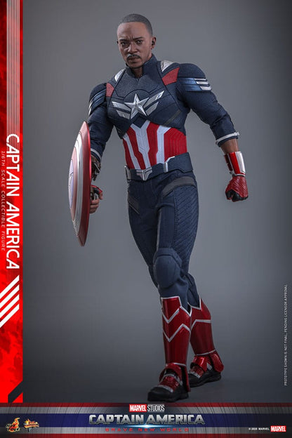 Captain America: Brave New World Movie Masterpiece Action Figure 1/6 Captain America 30cm8