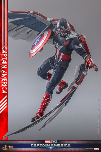 Captain America: Brave New World Movie Masterpiece Action Figure 1/6 Captain America 30cm9
