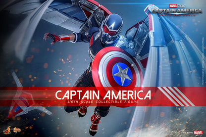 Captain America: Brave New World Movie Masterpiece Action Figure 1/6 Captain America 30cm3