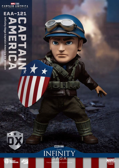 Captain America: The First Avenger Egg Attack Action Action Figure Captain America DX Version 17cm7