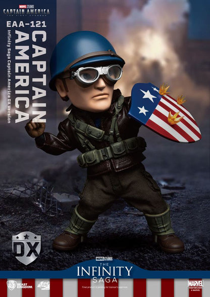 Captain America: The First Avenger Egg Attack Action Action Figure Captain America DX Version 17cm10