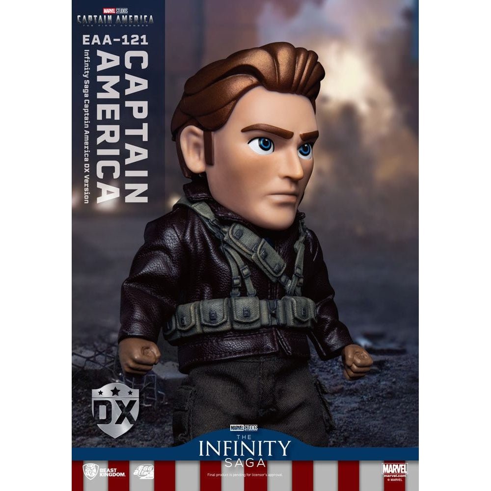 Captain America: The First Avenger Egg Attack Action Action Figure Captain America DX Version 17cm2
