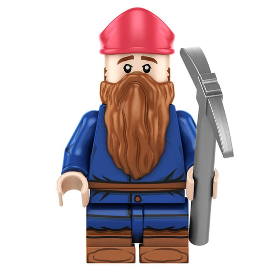 Bashful From Snow White and the Seven Dwarfs Custom Minifigure1