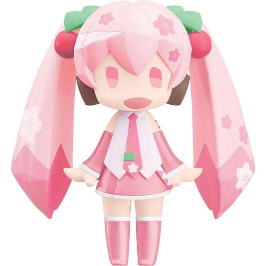 Character Vocal Series 01: Hatsune Miku HELLO! GOOD SMILE Action Figure Sakura Miku 10cm1