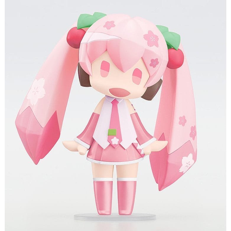 Character Vocal Series 01: Hatsune Miku HELLO! GOOD SMILE Action Figure Sakura Miku 10cm2