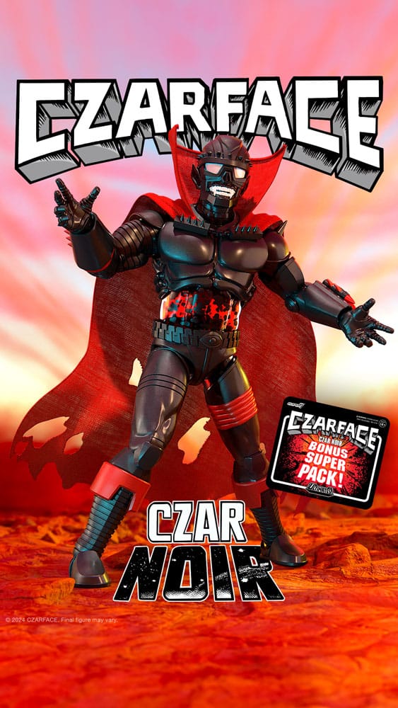 Czarface Ultimates Action Figure Wave 2 Czar Noir 18cm6