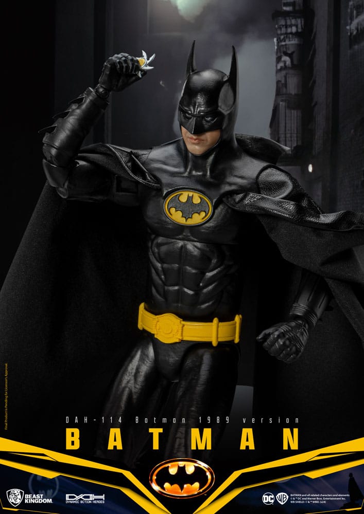 DC Comics Dynamic 8ction Heroes Action Figure 1/9 Batman 1989 Ver. 21cm5