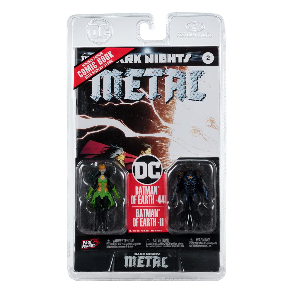 DC Direct Page Punchers Action Figure 2-Pack Batman of Earth-44 & Batman of Earth-11 (Dark Nights: Metal) 8cm2