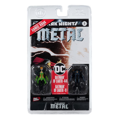 DC Direct Page Punchers Action Figure 2-Pack Batman of Earth-44 & Batman of Earth-11 (Dark Nights: Metal) 8cm2