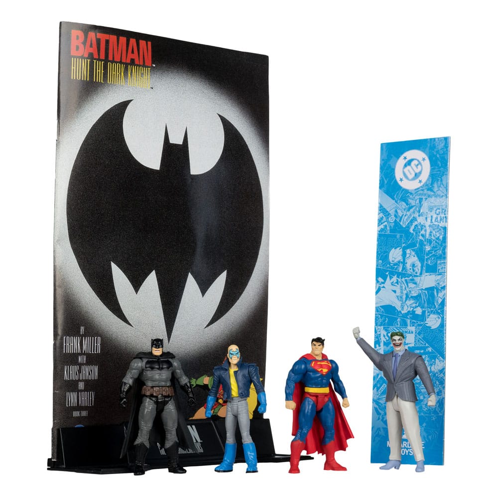 DC Direct Page Punchers Action Figure 4-Pack Batman & Son of Batman & Superman & Joker 7cm2