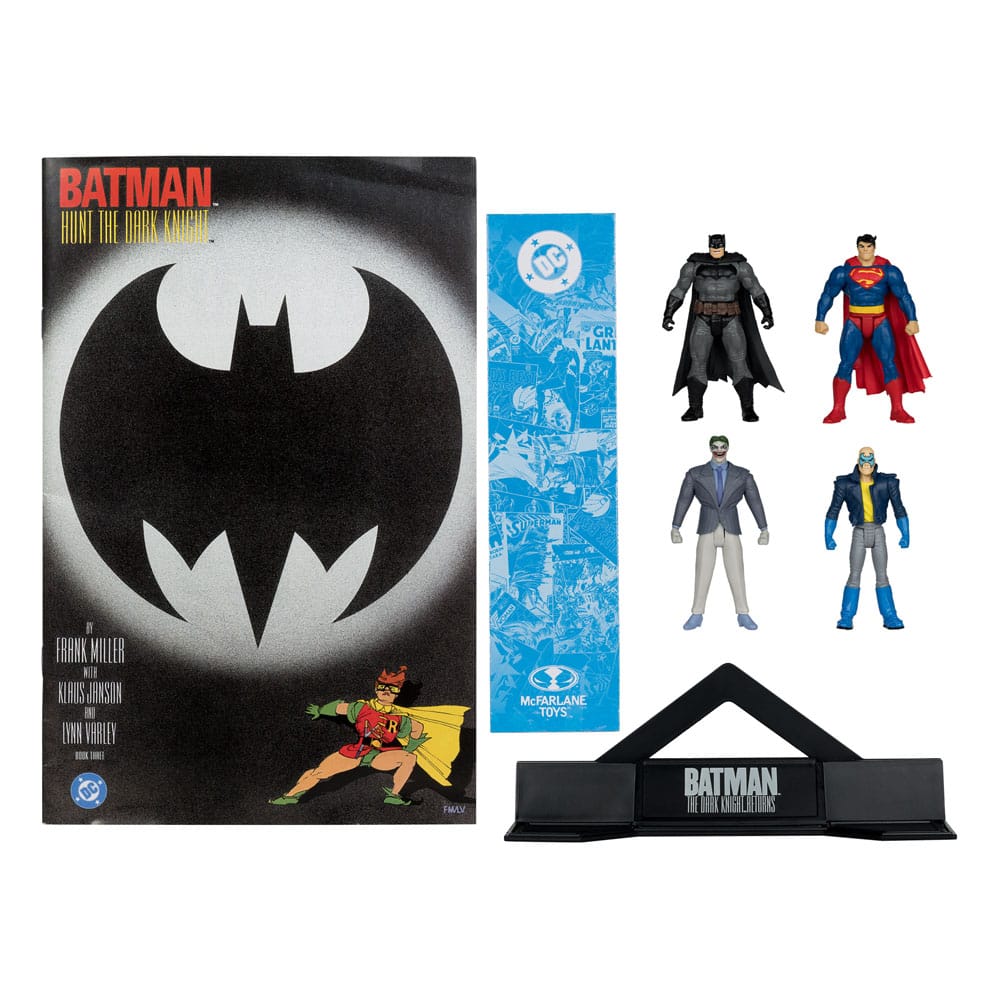 DC Direct Page Punchers Action Figure 4-Pack Batman & Son of Batman & Superman & Joker 7cm3