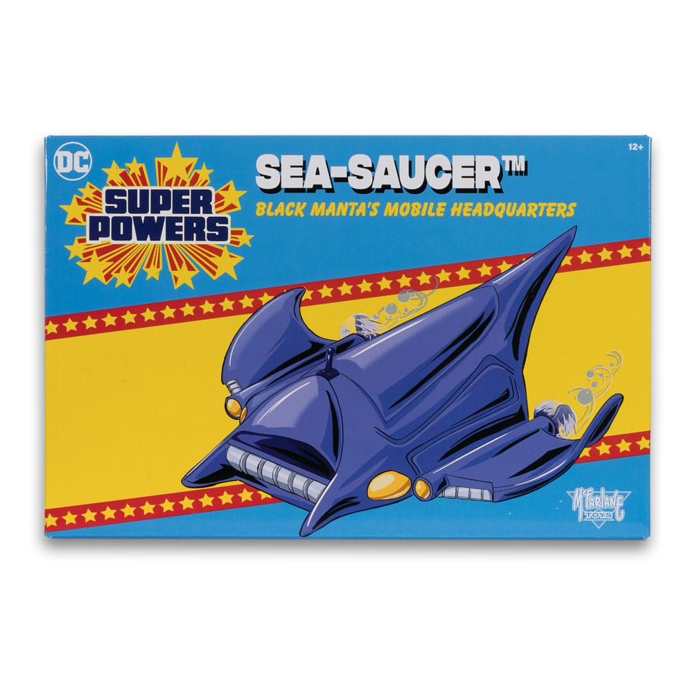 DC Direct Super Powers Vehicles Black Manta Sea Saucer 10cm2