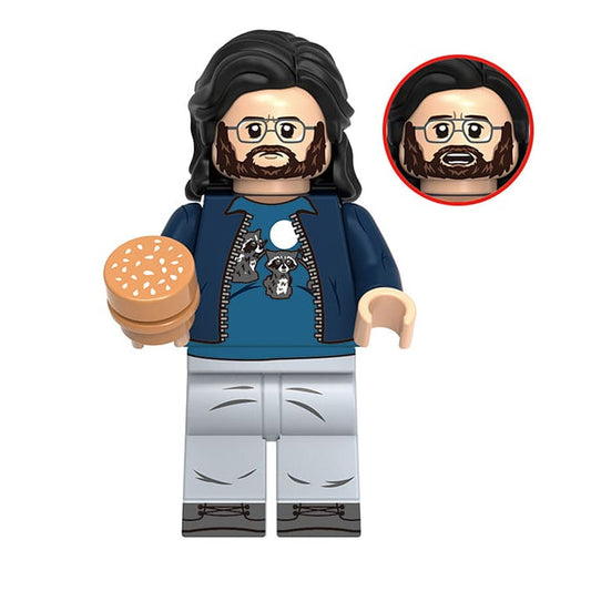 John Economos (Peacemaker) Custom DC Superhero Minifigure1