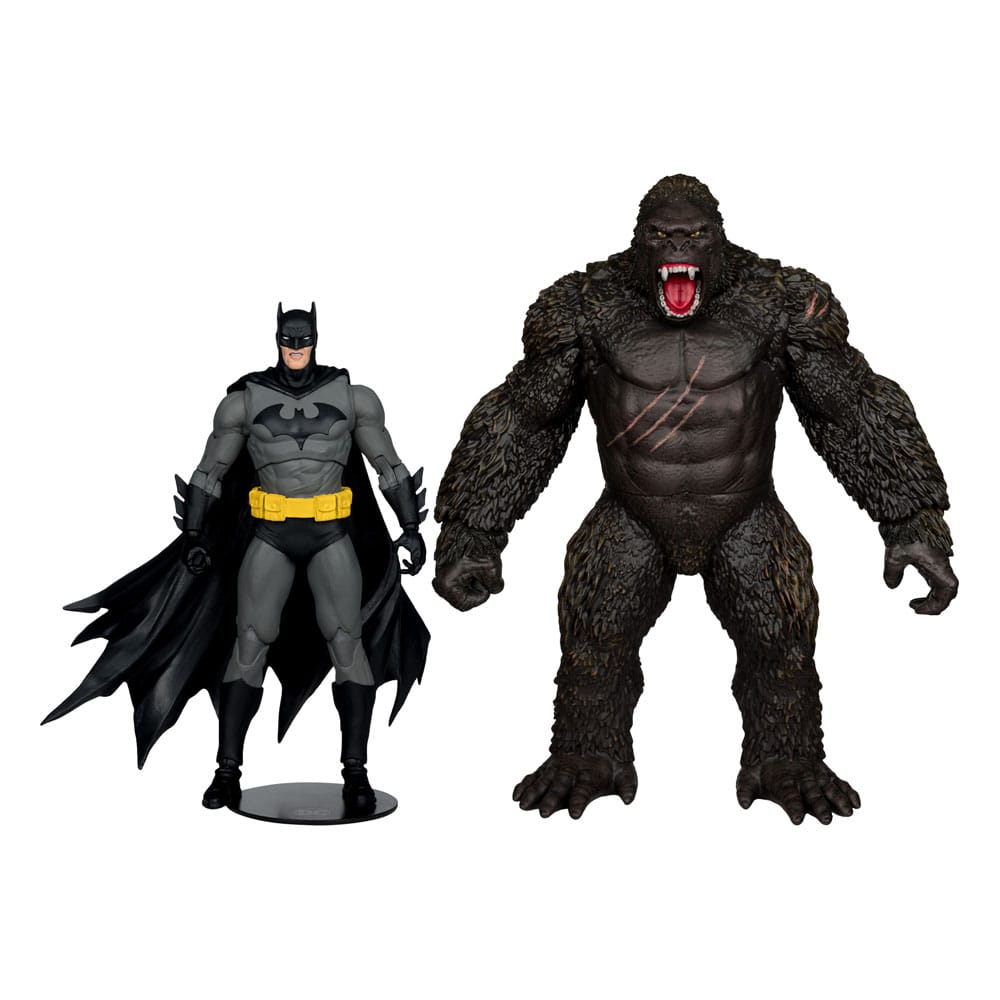 DC Justice League Monsterverse DC Multiverse Action Figures 2-Pack Batman & Kong 29cm1