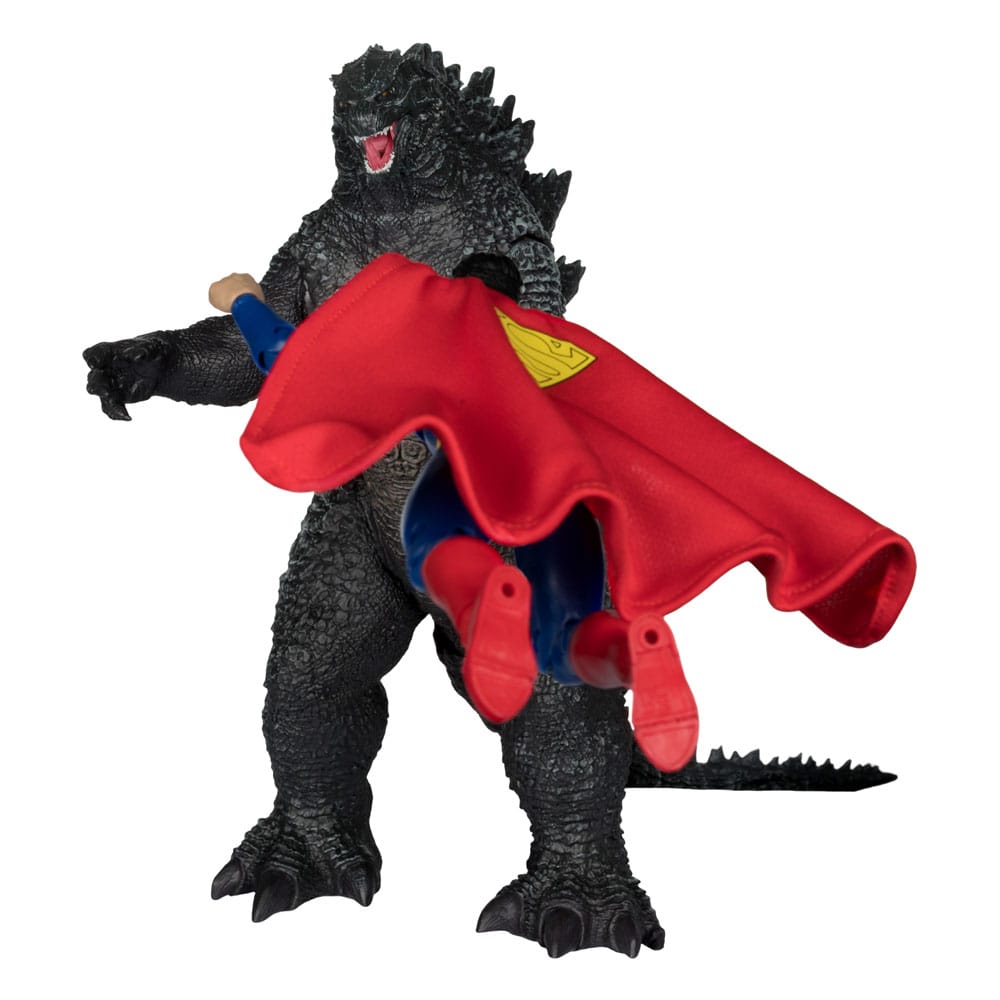 DC Justice League Monsterverse DC Multiverse Action Figures 2-Pack Superman Vs. Godzilla 30cm3