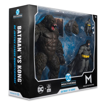 DC Justice League Monsterverse DC Multiverse Action Figures 2-Pack Batman & Kong 29cm13