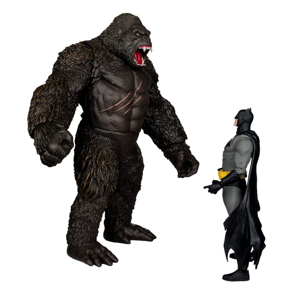 DC Justice League Monsterverse DC Multiverse Action Figures 2-Pack Batman & Kong 29cm3